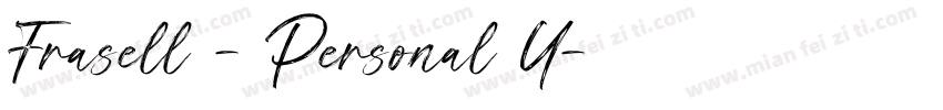 Frasell - Personal U字体转换
